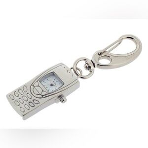 Imperial Silver Metal Novelty Keychain Modern Era With Original Case & Documents